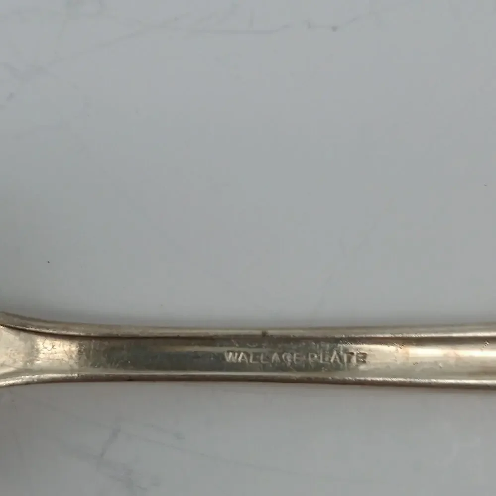 7X SF Wallace Silver Plate Silverplate 1937 SOUTHGATE Salad Forks